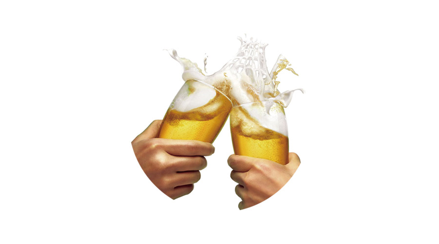 喝：啤酒大賽，喝多少送多少