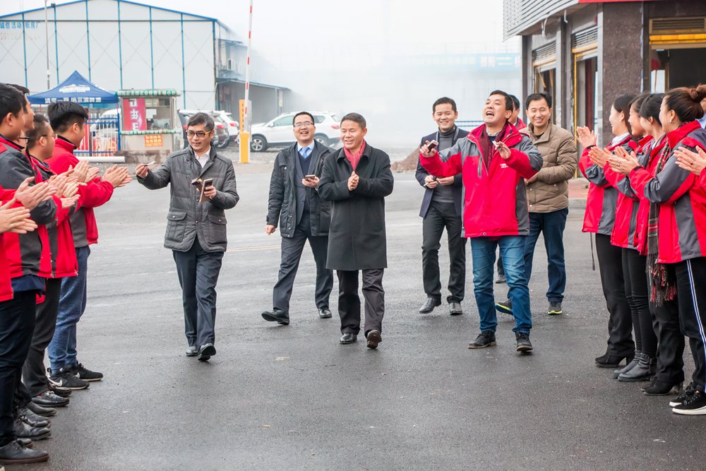 天嬌集團(tuán)開工大吉！讓我們擼起袖子加油干！