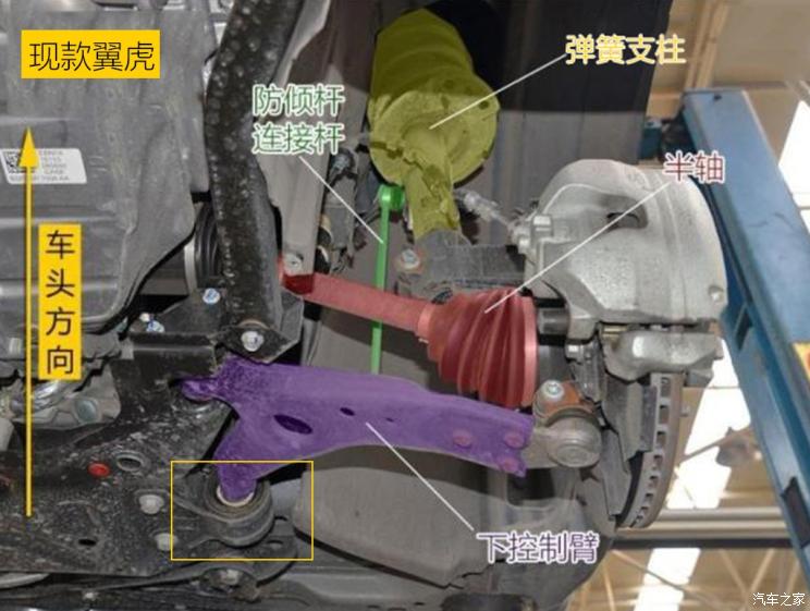 同?？怂瓜嗨? 長(zhǎng)安福特Escape底盤解析