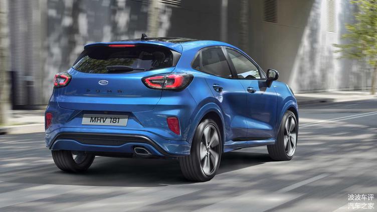 福特發(fā)布PUMA小型SUV官圖，歐式風(fēng)格，造型很有柔和感