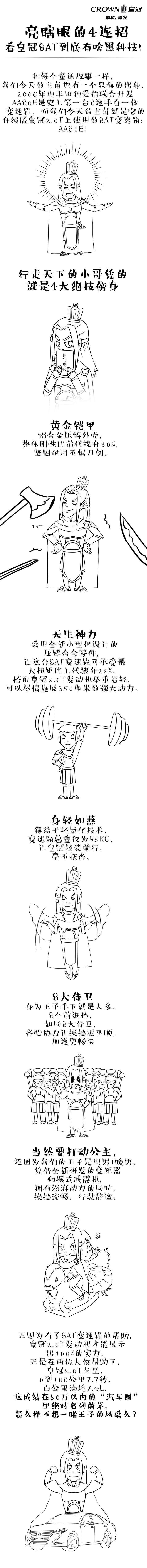 亮瞎眼的4連招，看皇冠8AT到底有啥黑科技！